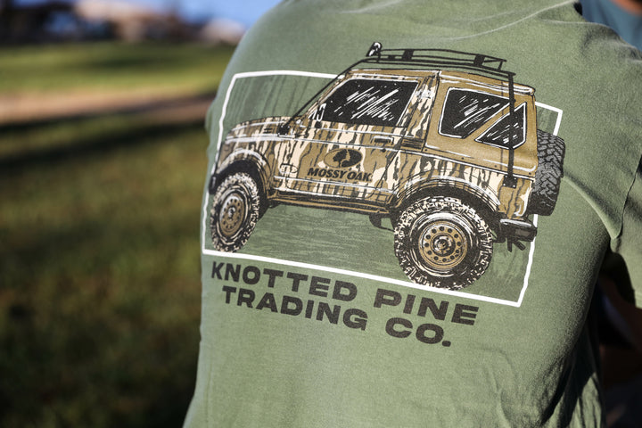 Knotted Pine- Bottomland Suzuki Tee
