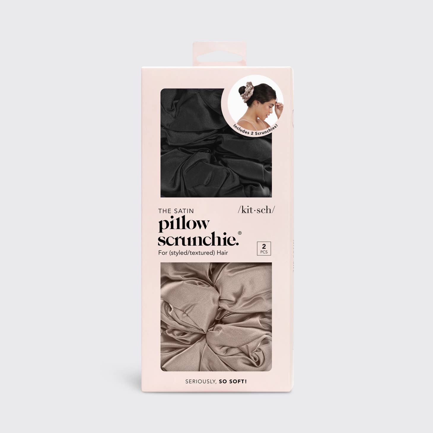 Satin Pillow Scrunchies