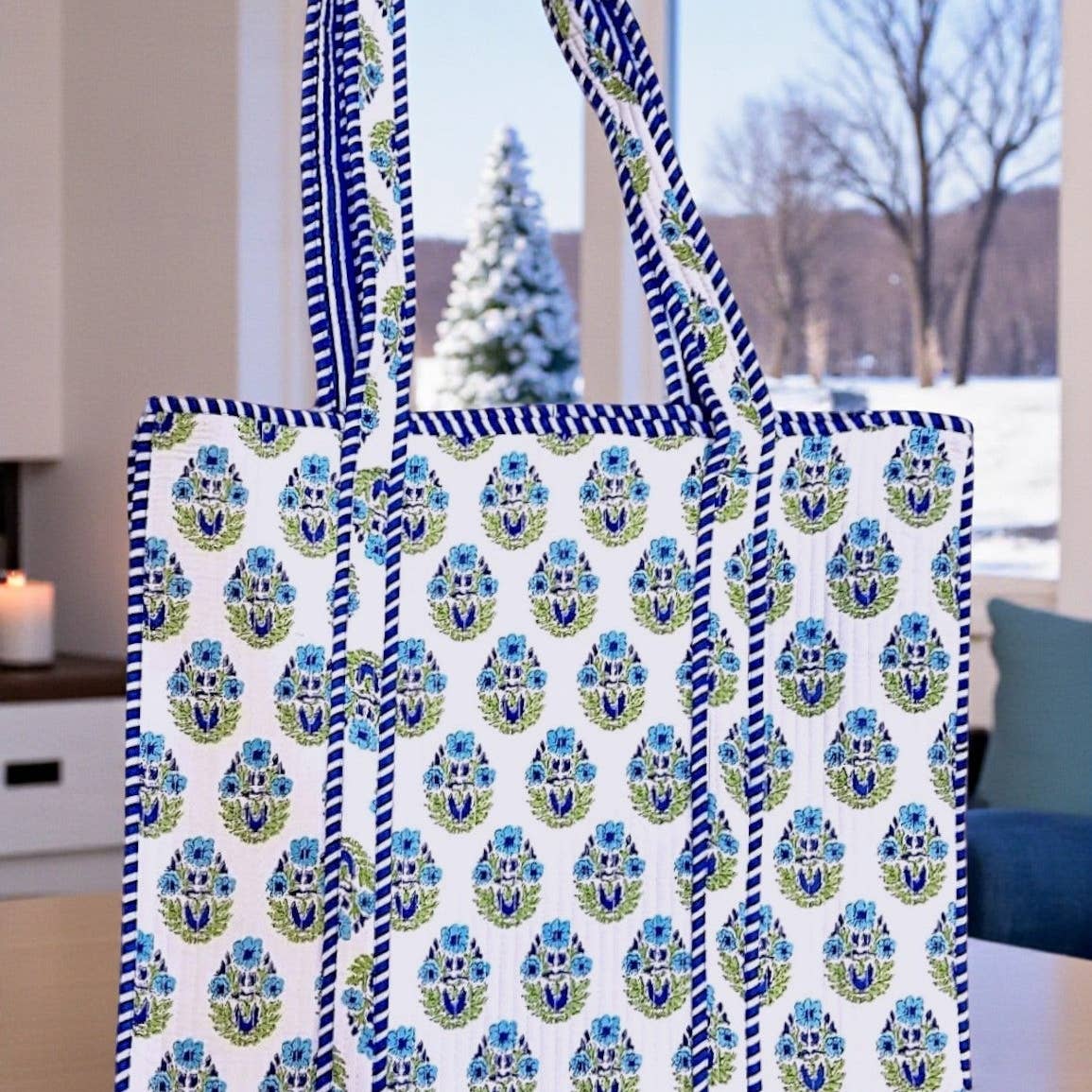 Floral Tote Bag
