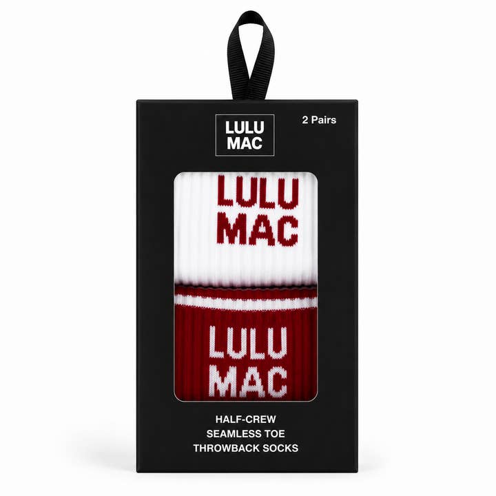 Lulu Mac 2 Pack Socks