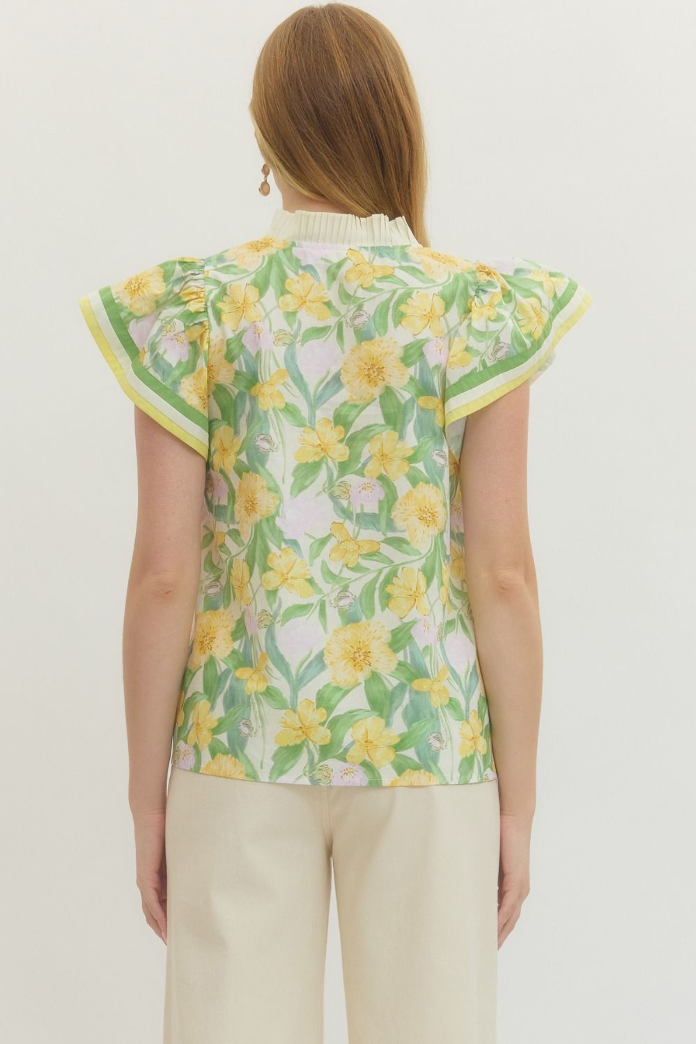 Yellow In Bloom Top