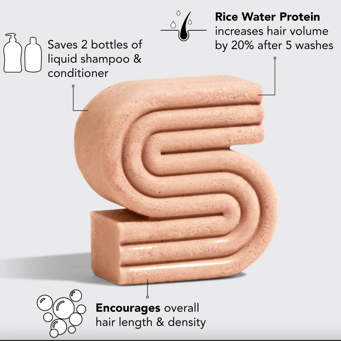Rice Water Shampoo Bar