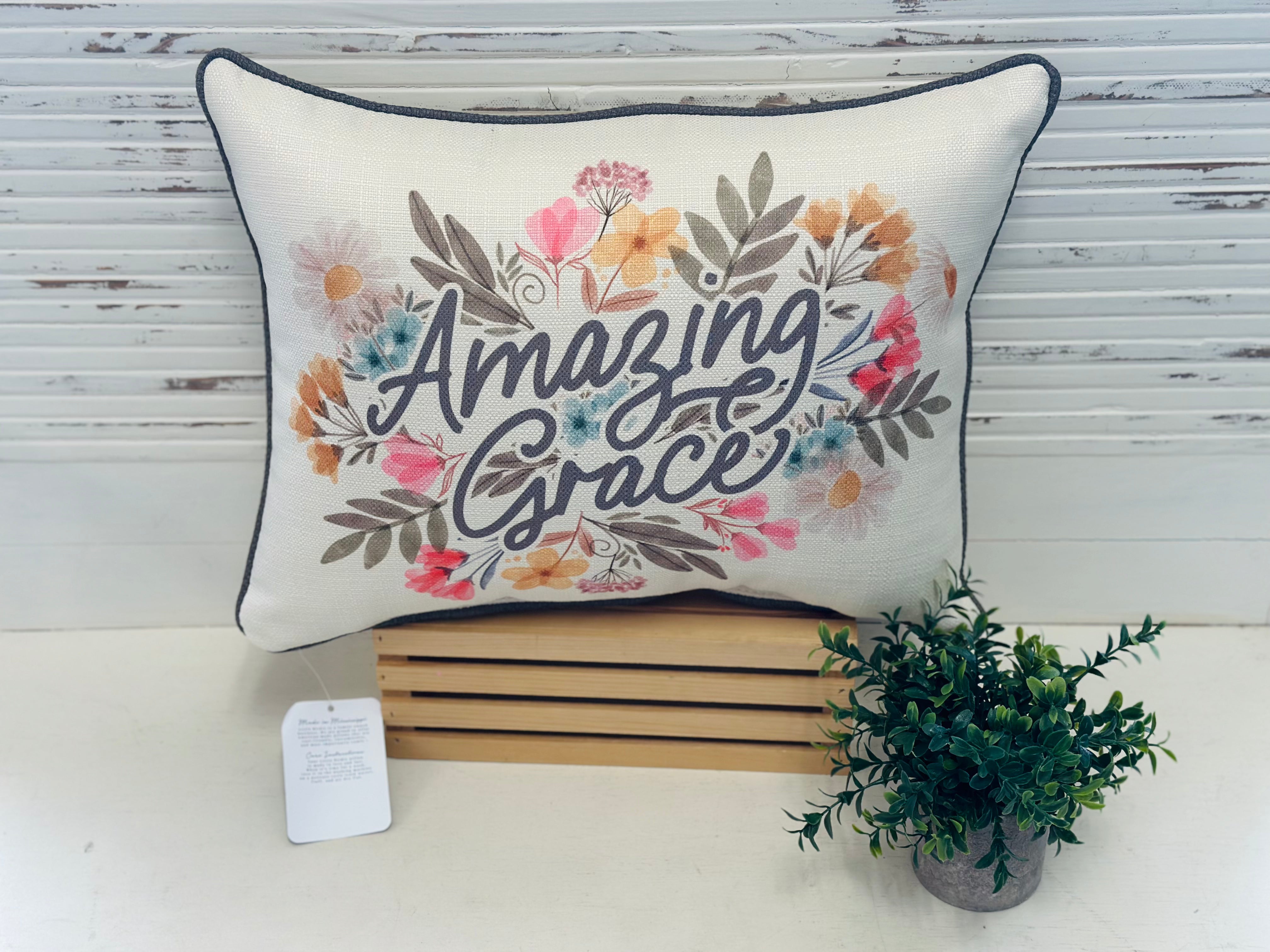 Amazing Grace Pillow