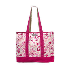 LG|Pink Localflage Beach Tote