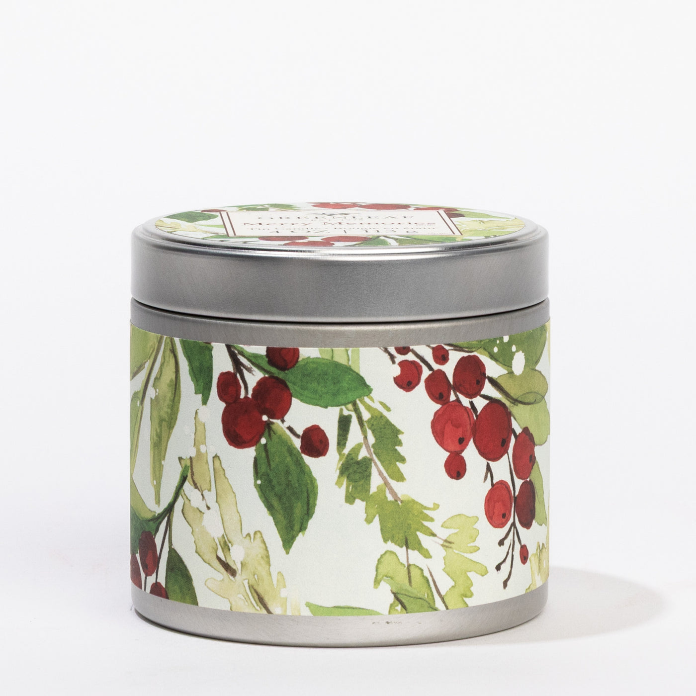 Greenleaf|Merry Memories Tin Candle