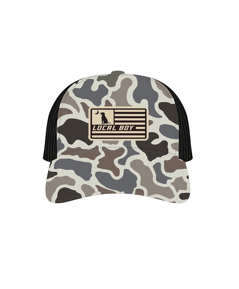 LB|Localflage Flag Patch Trucker Hat