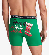 Hung W/ Care Boxers