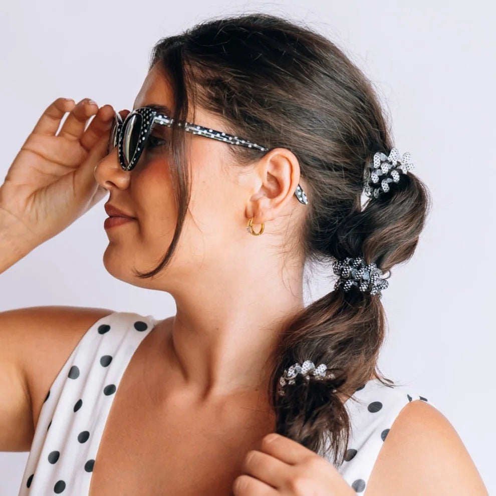 Teletie|Polka Dot Hair Ties