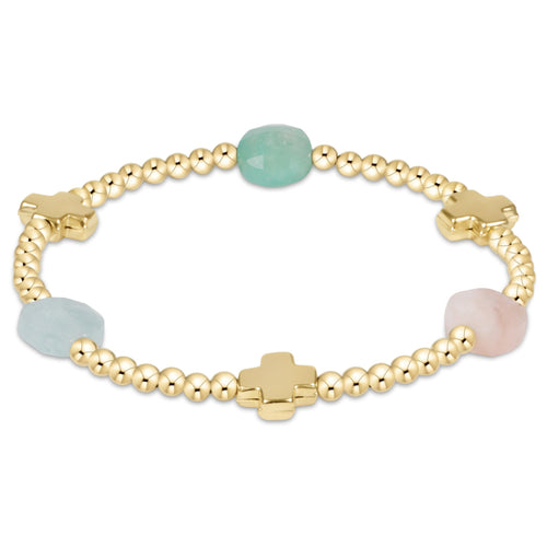 ENewton Gemstone Cross Admire 3mm Bracelet