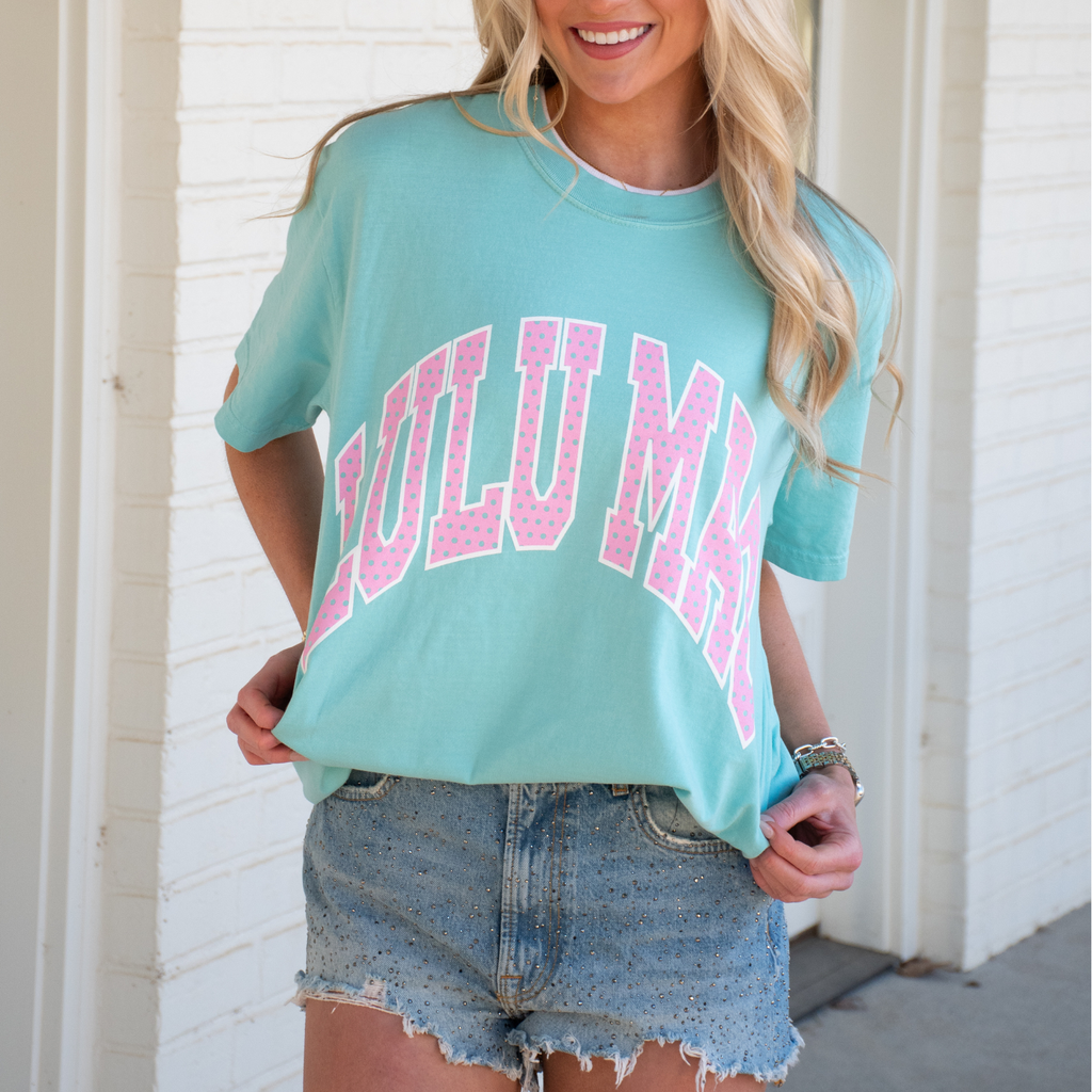 Lulu Mac|Chalky Mint Tee