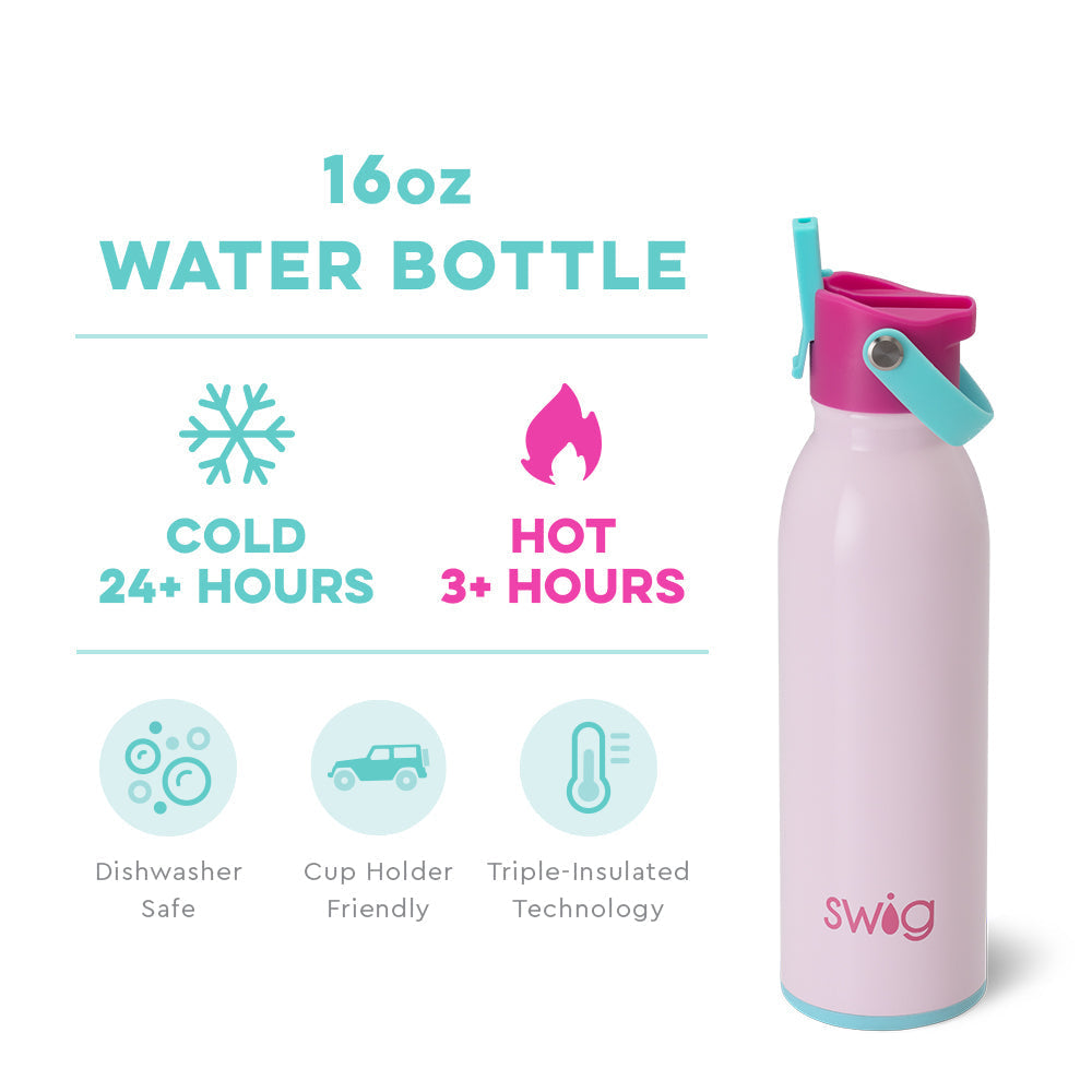 Cotton Candy Flip + Sip Bottle 16oz