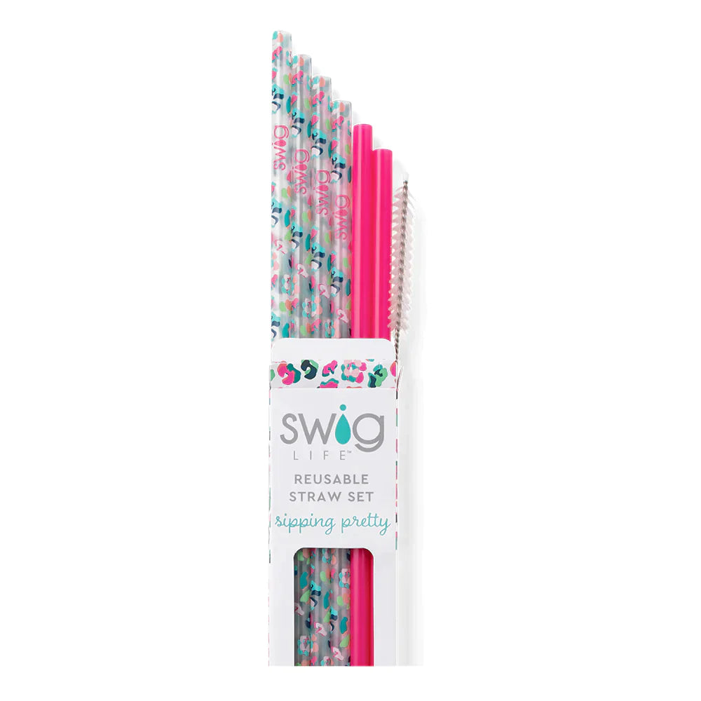 Party Animal Straw Set