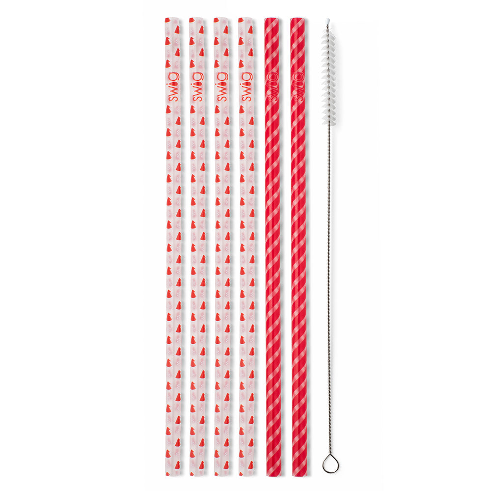 Santa Baby Straw Set