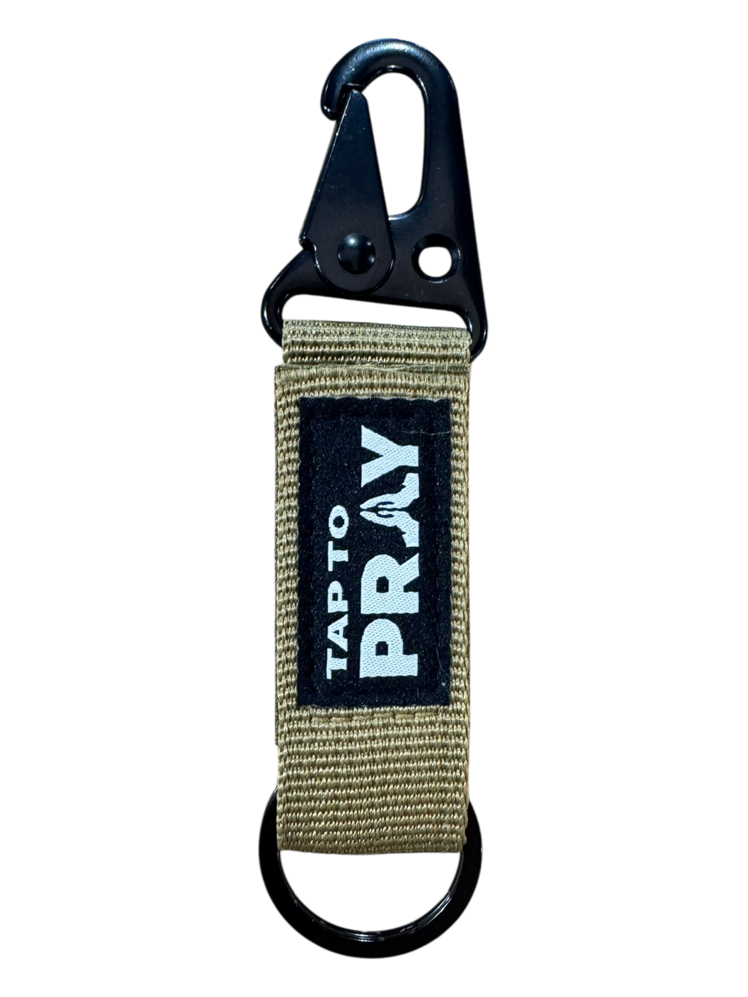 Tap To Pray™ Tactical Carabiner Keychain