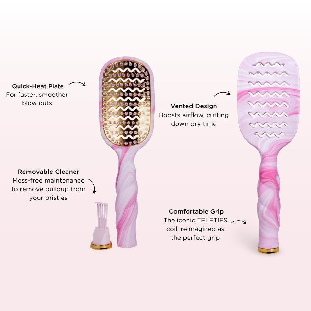 Teleties|Summer Swirl Vented Brush