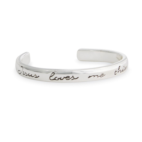 Jesus Loves Me Cuff
