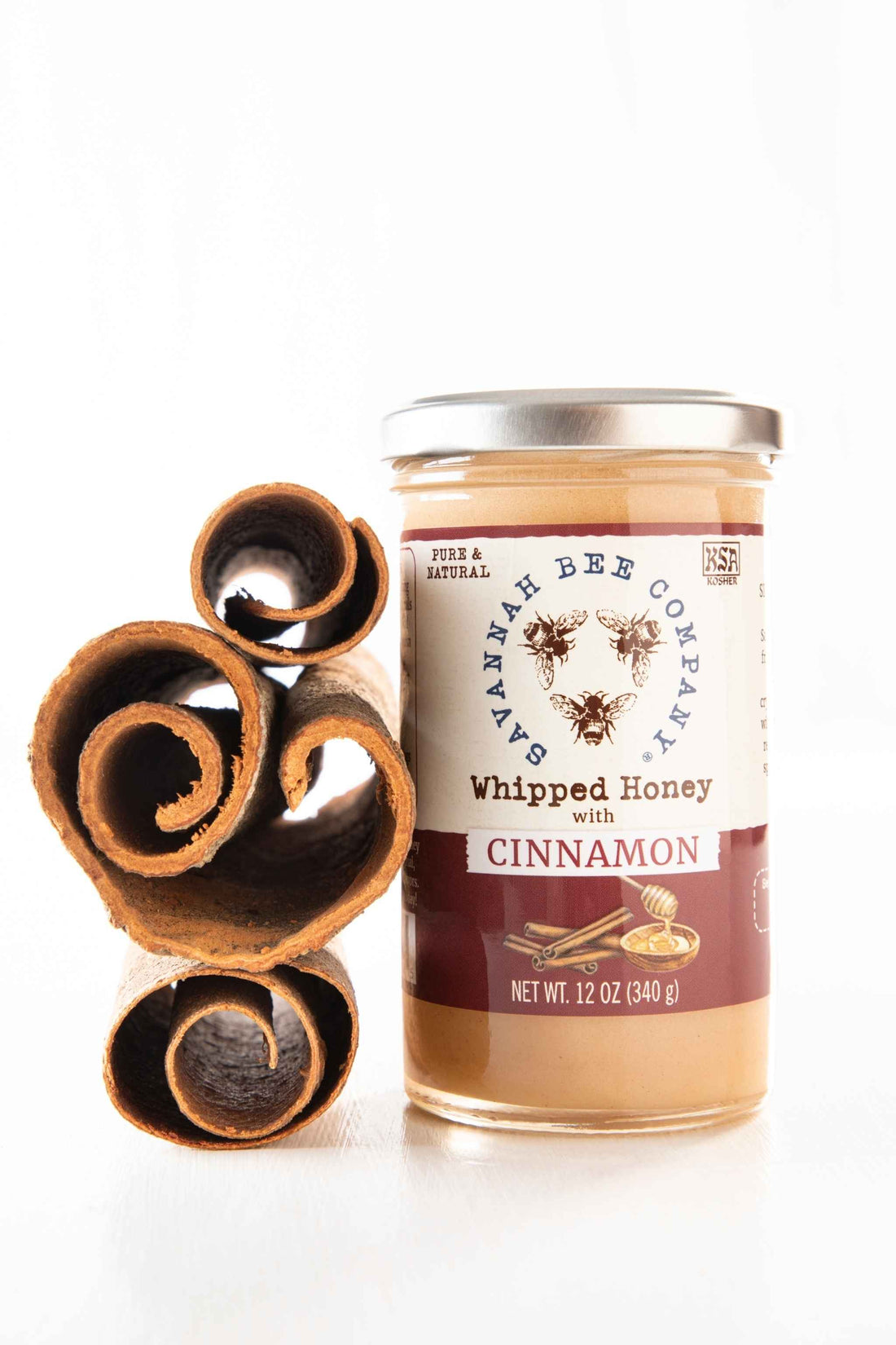 Savannah Bee Whipped Honey 12oz