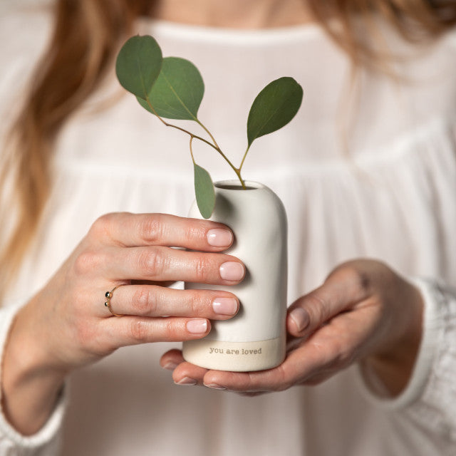 Loved Just Because Vase