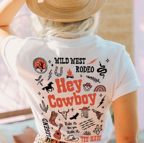 Hey Cowboy Tee