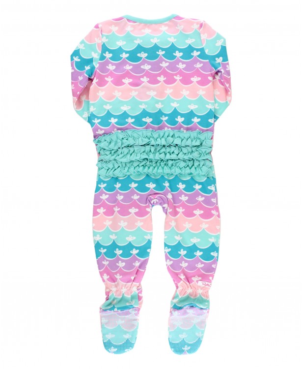 Mermaid Snuggly Footed Pjs