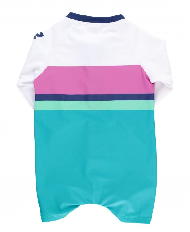 Island Blue 1-Piece Rash Guard