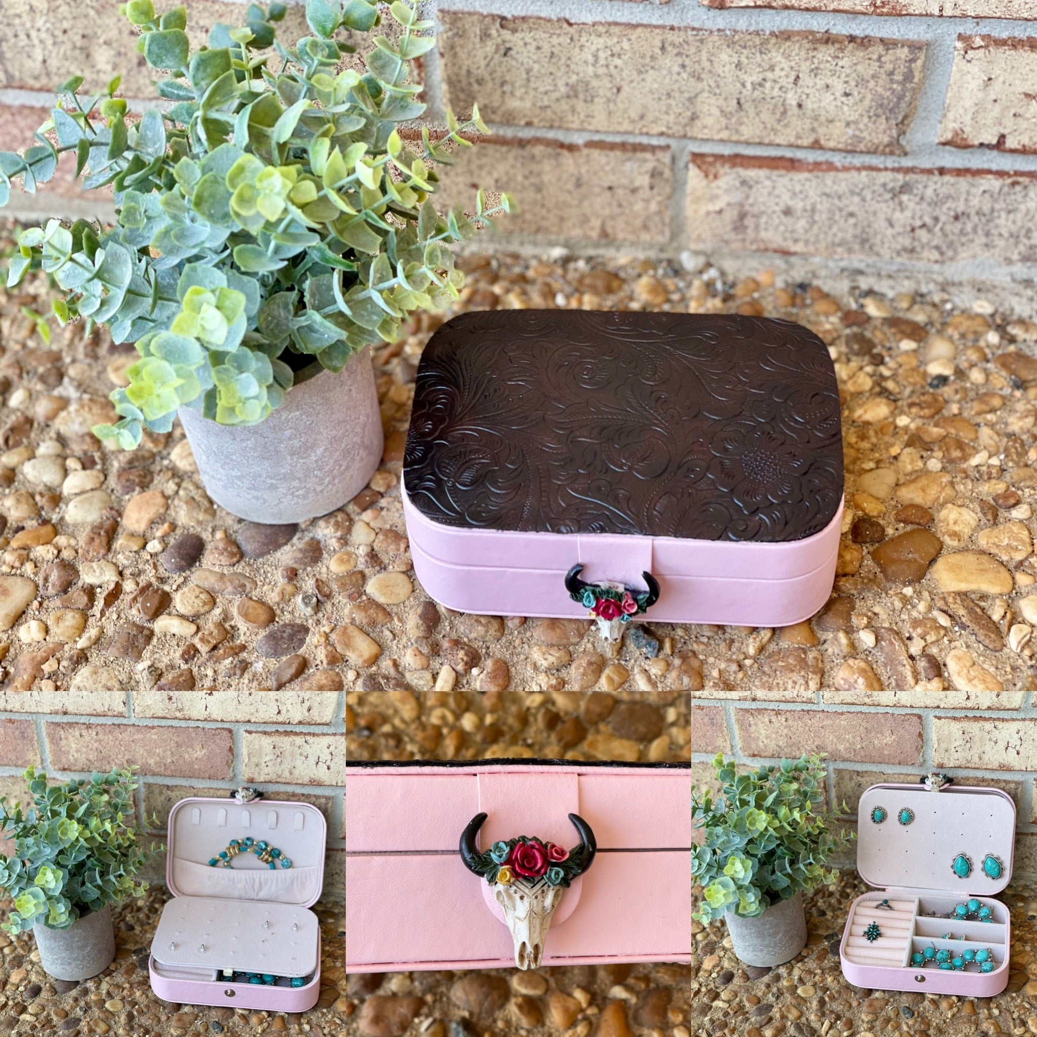 The Rosey Steer Traveler Case