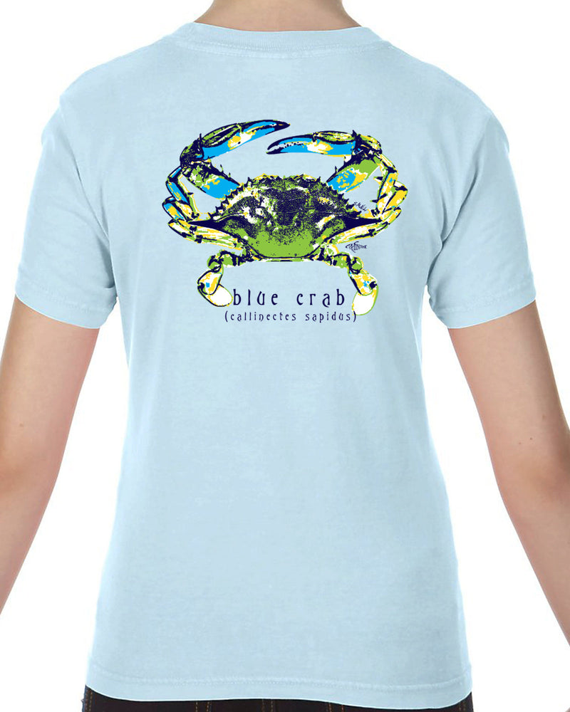 Phins | Blue Crab Tee YOUTH
