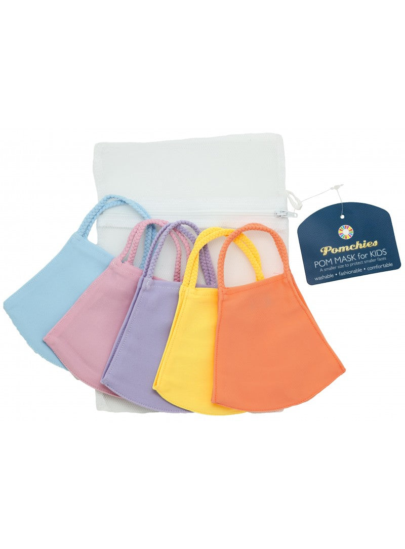 Pomchie Kids Masks (Girls Solid)