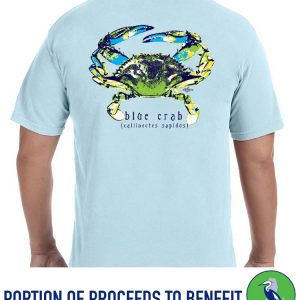 Phins Blue Crab Tee