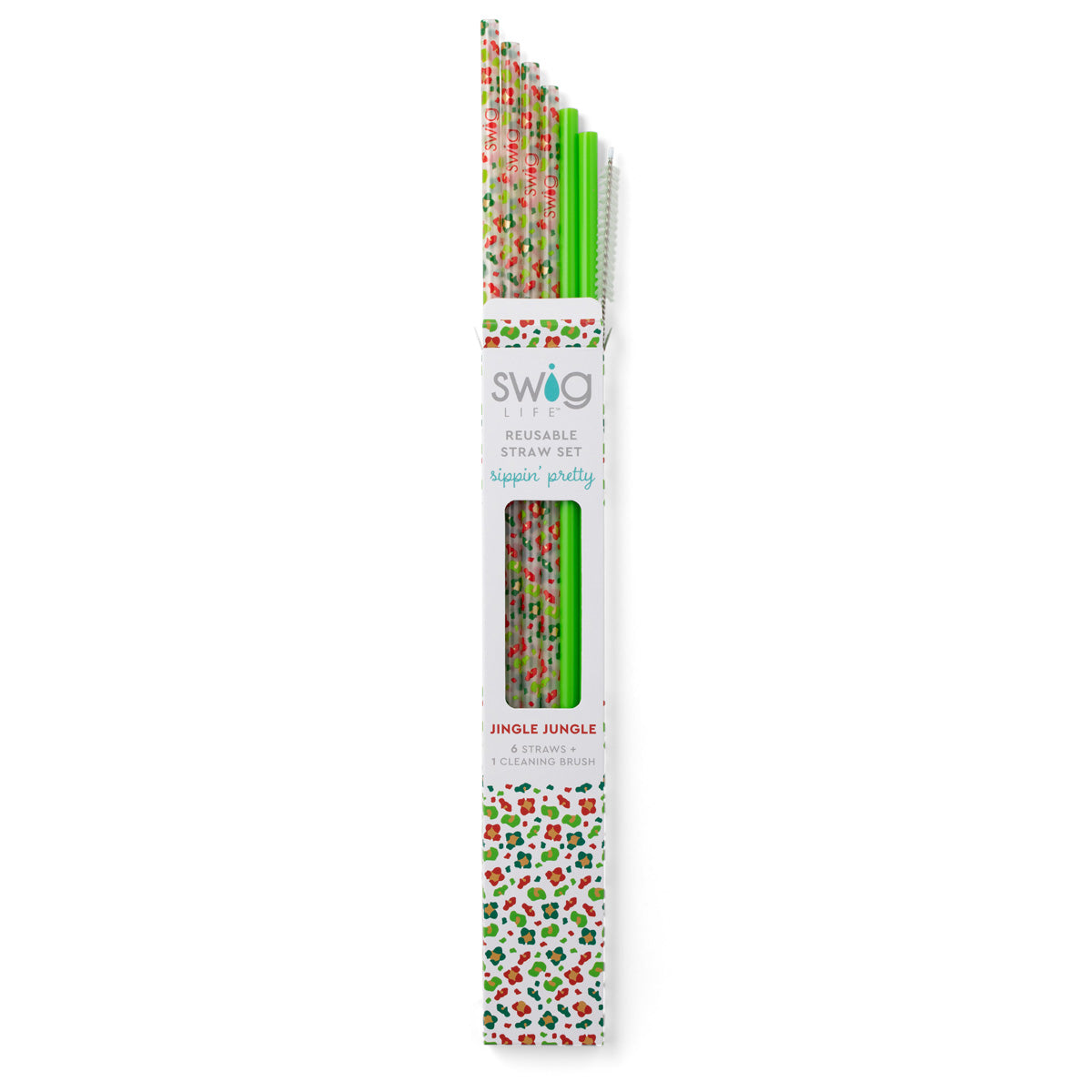 Jingle Jungle Straw Set