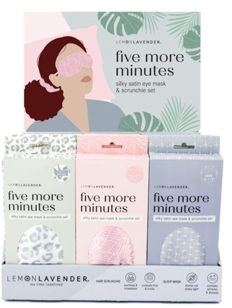 Satin Mask & Scrunchie Set