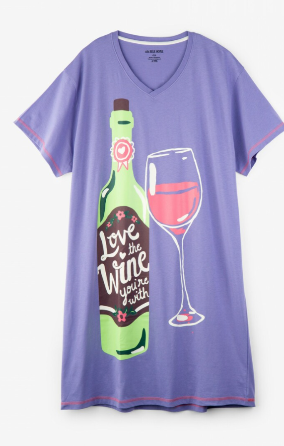 Love Wine Sleepshirt