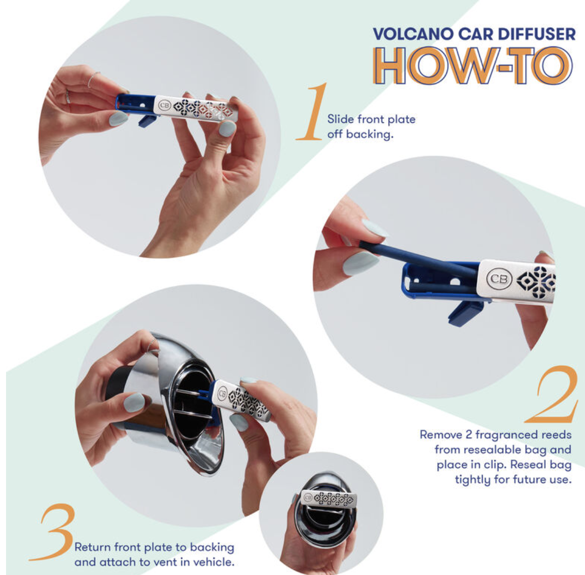 Volcano Car Diffuser Refill