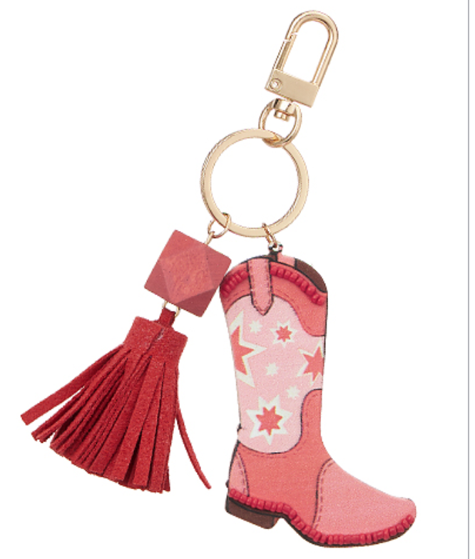 Cowboy Boot Keychain