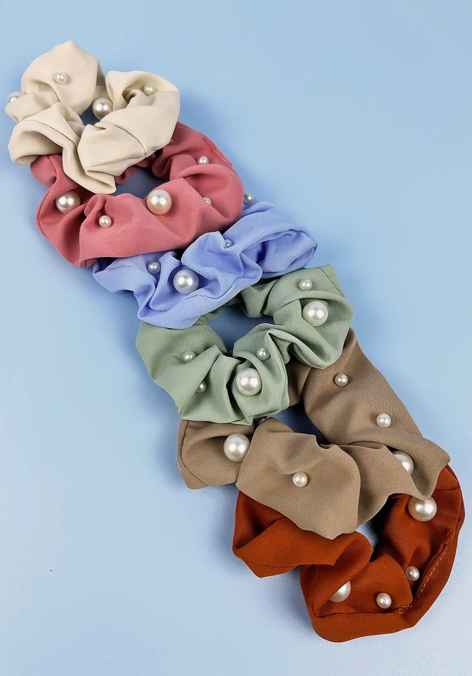 Pearl Scrunchies
