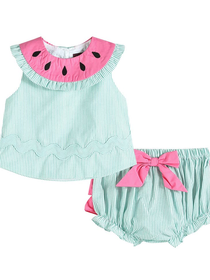 Watermelon Bloomer Set