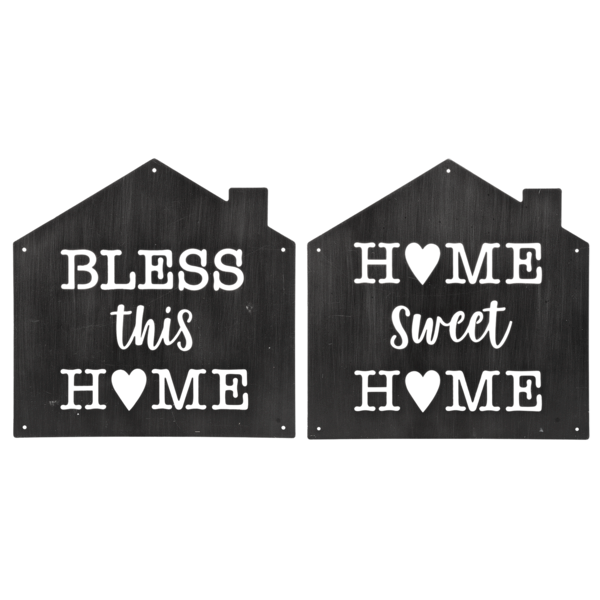Laser Cut Home Sign