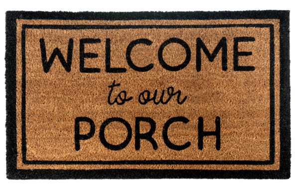 Welcome to Porch Doormat