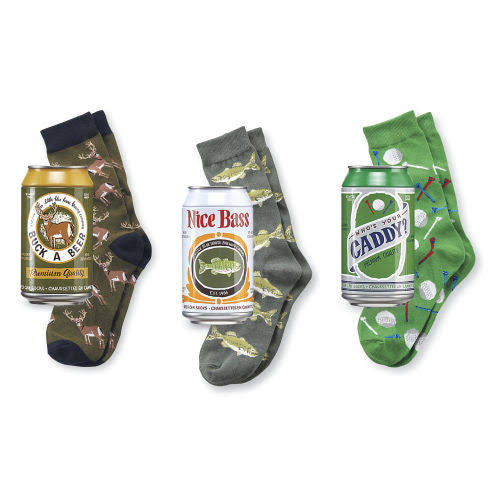 Beer Can Socks
