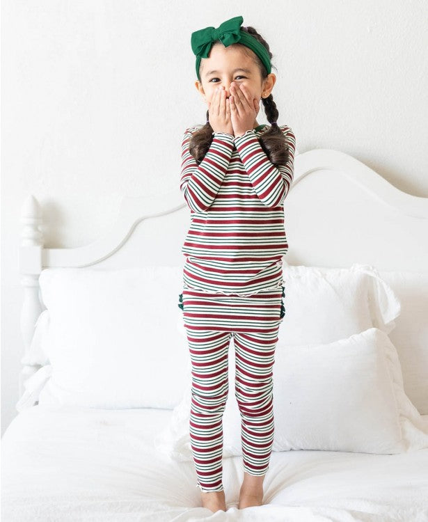 Peppermint Stripe Snuggly Pjs