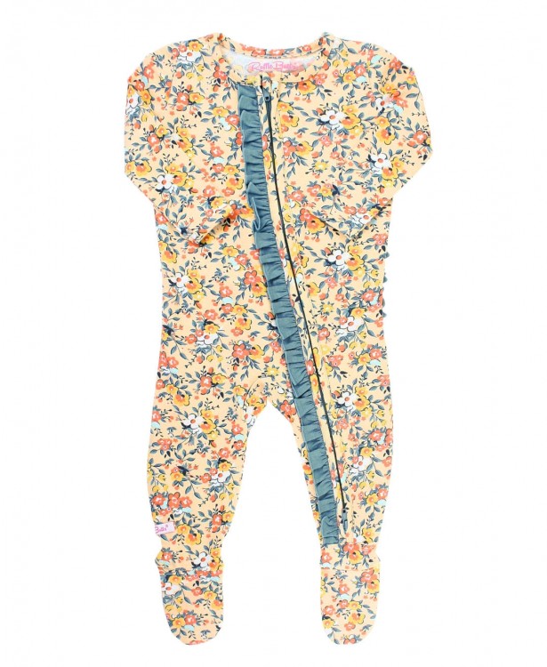 Summer Blooms Footed Pj