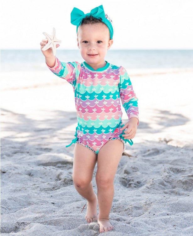 Ruffle Butt Mermaid One Piece
