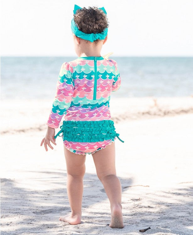 Ruffle Butt Mermaid One Piece