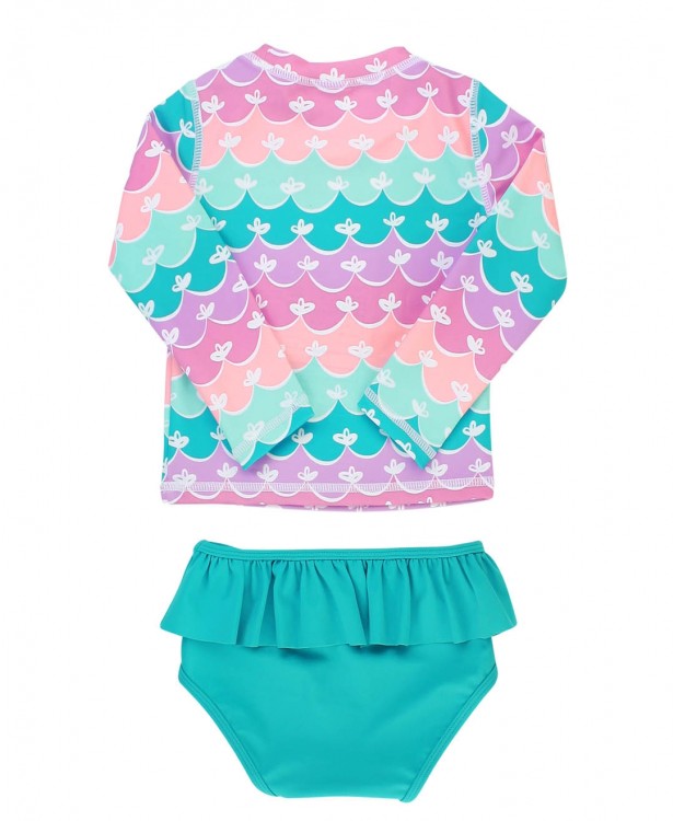 Ruffle Butt Mermaid Bikini Set