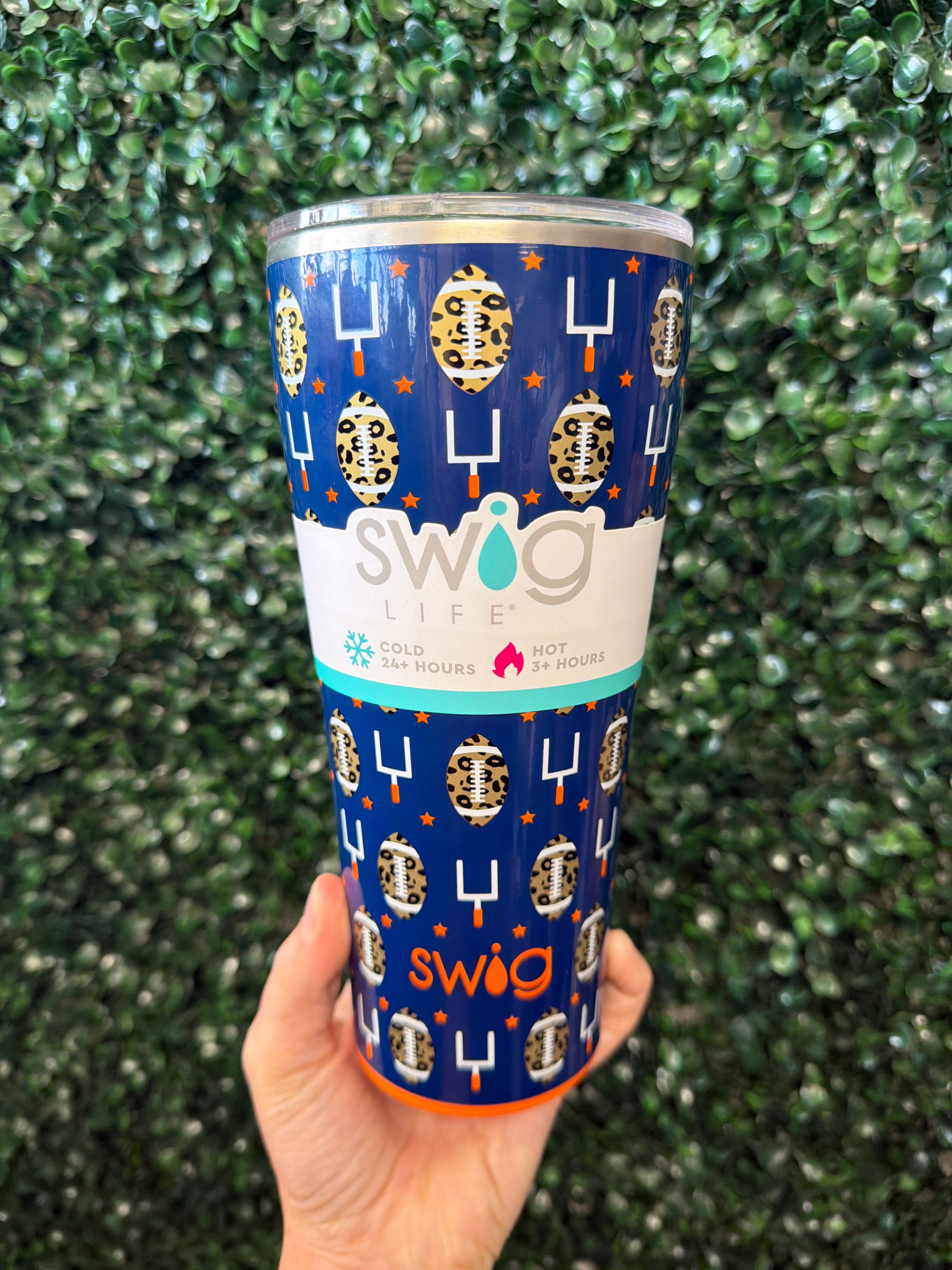Touchdown Navy Tumbler