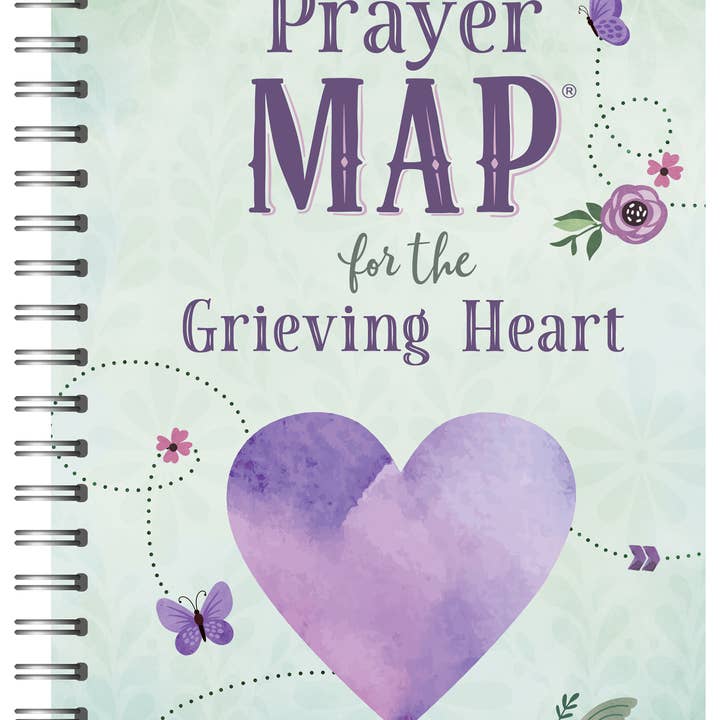 Prayer Map Grieving Heart Book