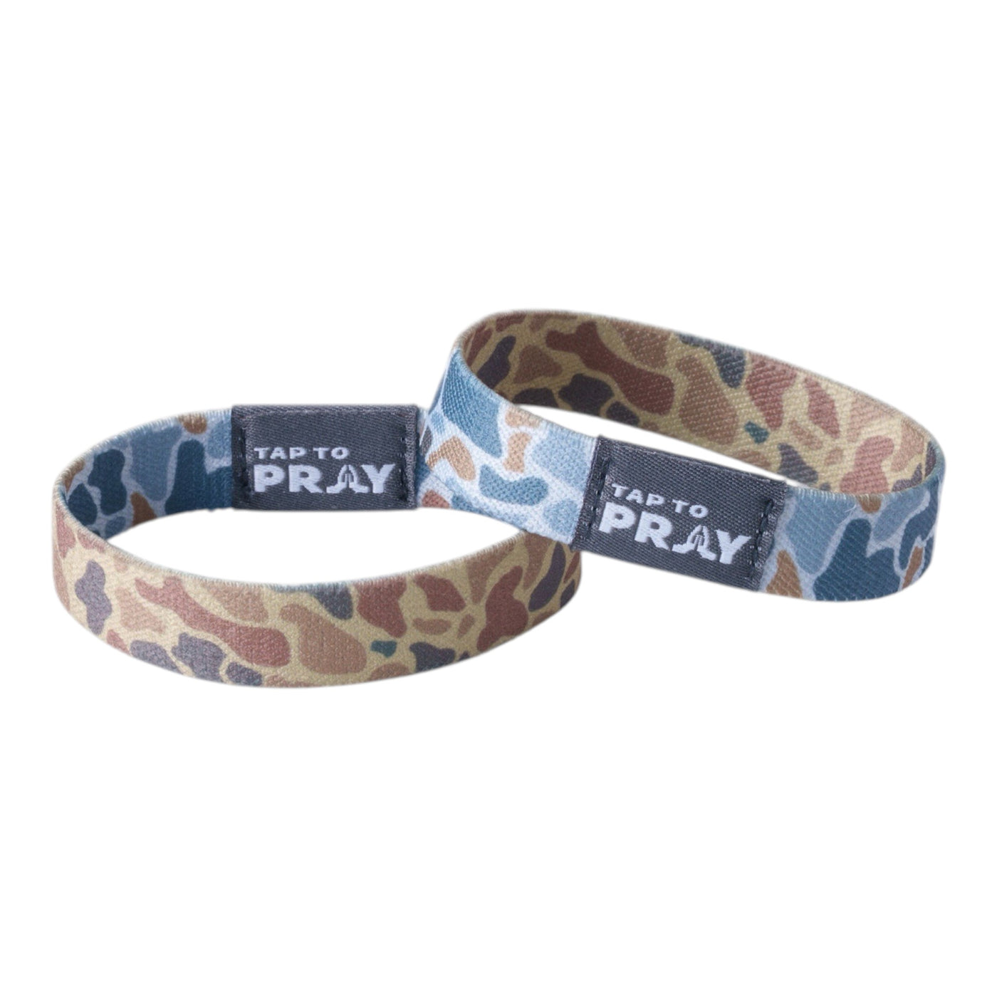 Tap To Pray™ River Rock Sahara Camo Wristband