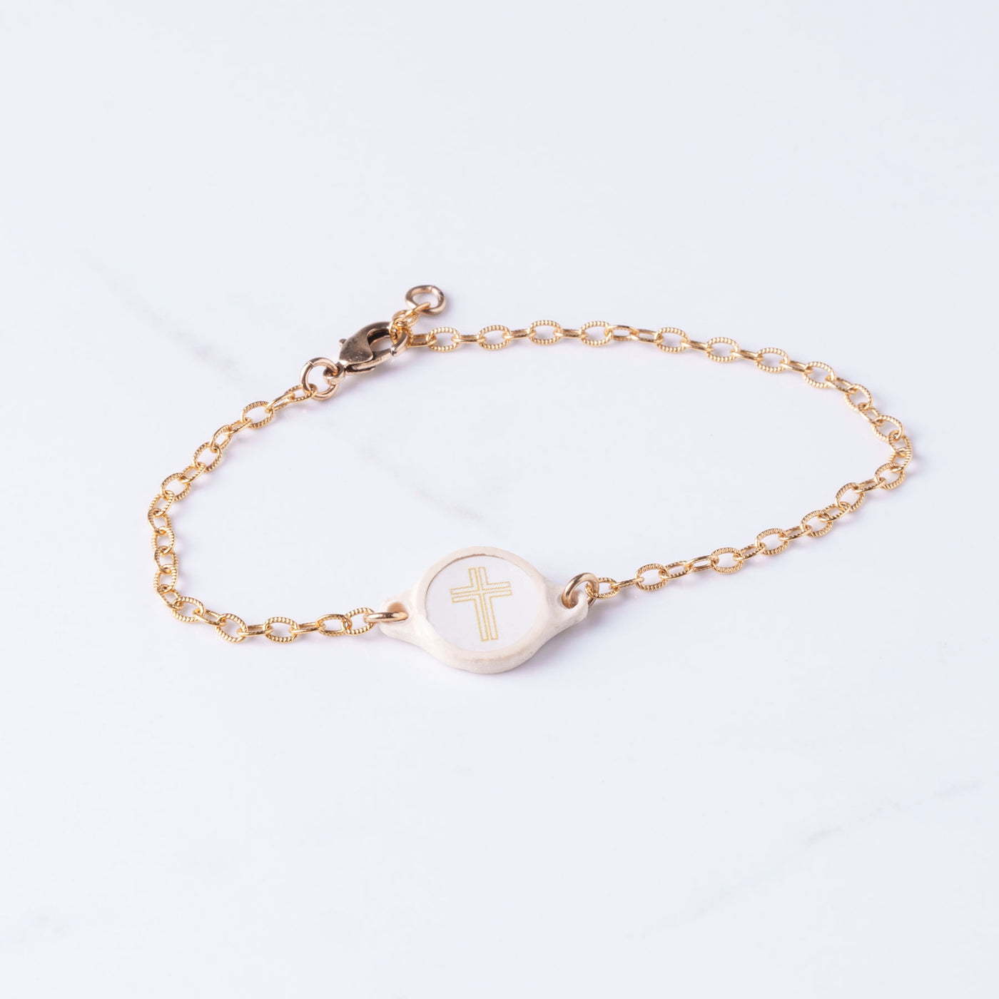 Tap To Pray® Gold Survivor Bracelet