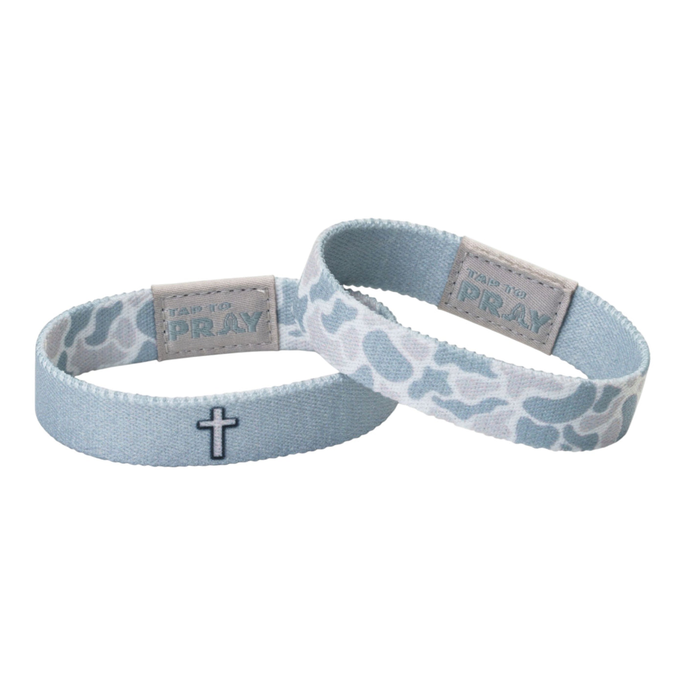 Tap To Pray® Aspen River Rock Camo Wristband