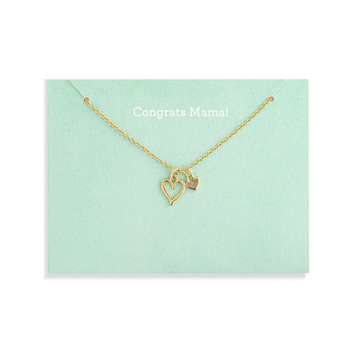 Floral Card and Necklace